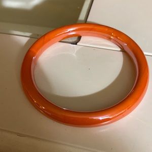 Burnt coral color ring